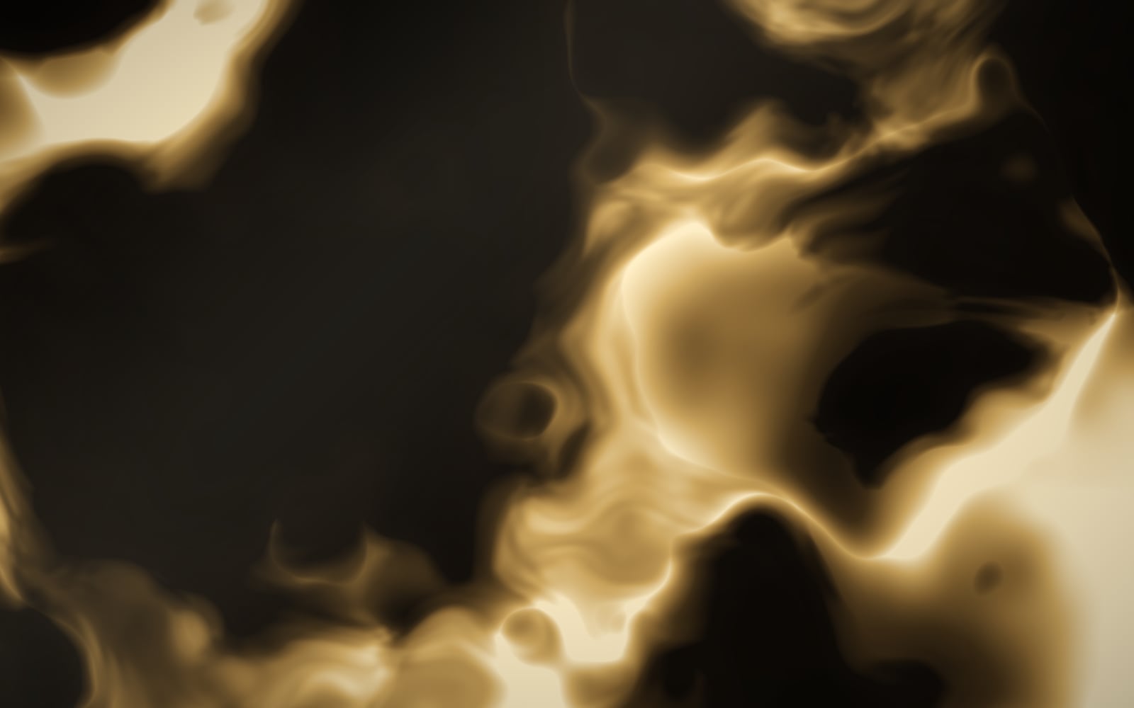 Metallic epoxy floor: pigment swirled through near-black resin, high gloss